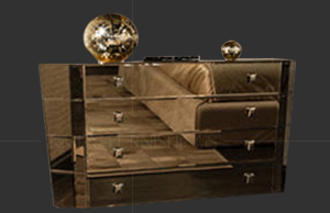 Italian light luxury fabric bed  style post-modern minimalist creative master bedroom wedding bed bedroom double bed model room furniture