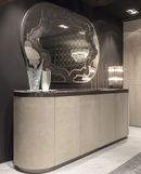 Kemitia post-modern light luxury side cabinet simple model room bedroom storage entrance cabinet LONGHI custom