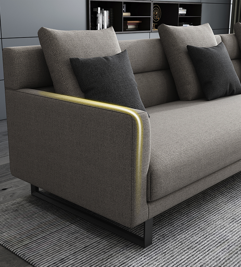 Modern minimalist fabric sofa Nordic